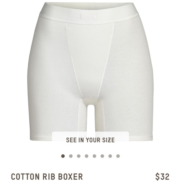 SKIMS Other - SKIMS cotton rib boxer